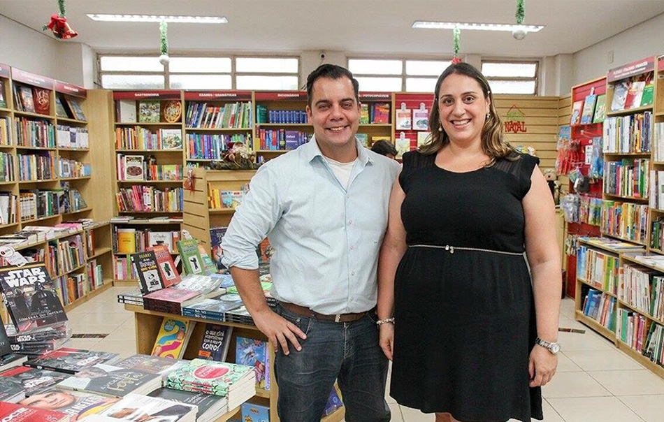 Bruna Caltabiano e Marcelo Noronha da Caltabiano Idiomas